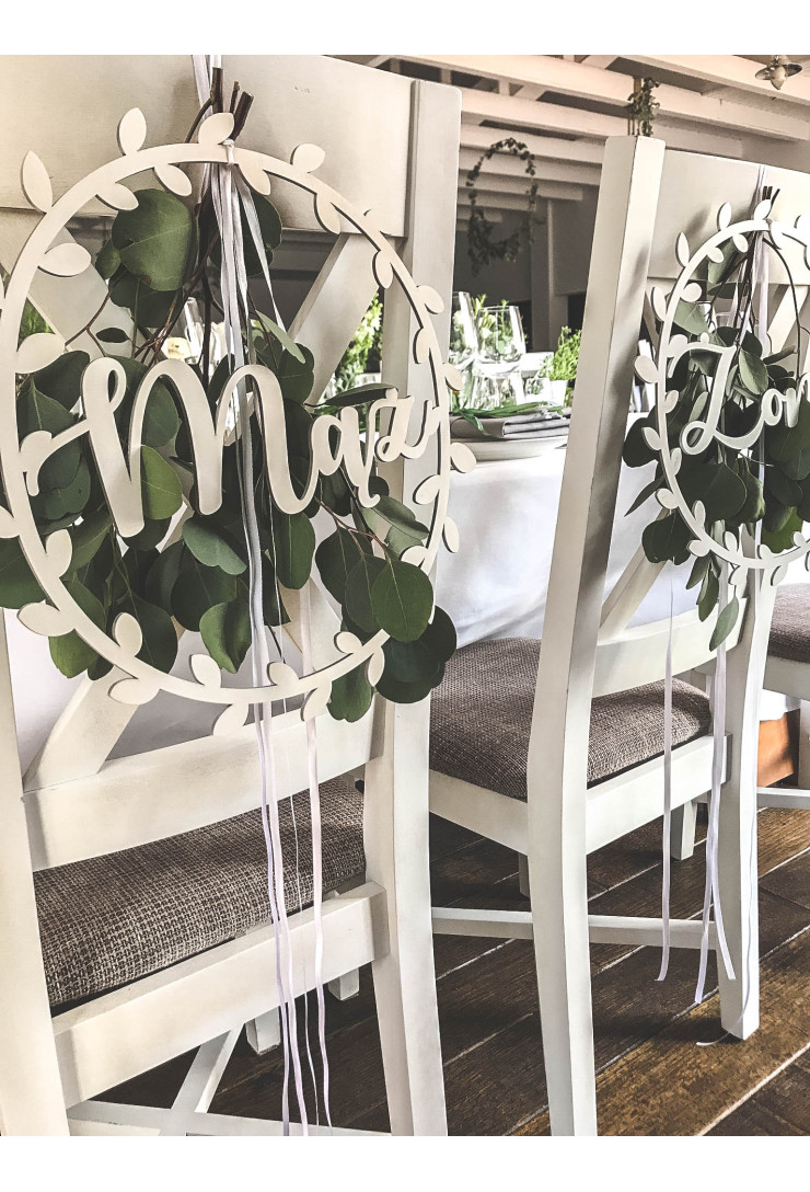 Drewniana obręcz Mąż