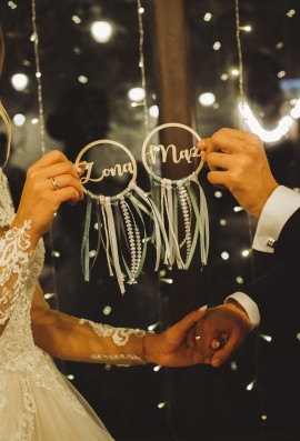 Winietki Łapacz snów na weselu