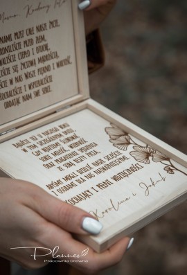 Pudełko prośba o błogosławieństwo