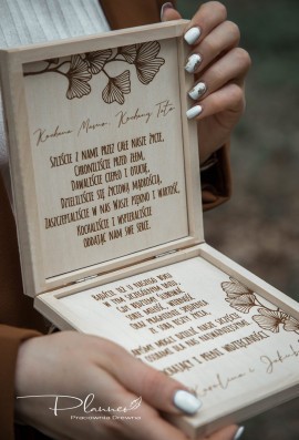 Pudełko prośba o błogosławieństwo miłrząb