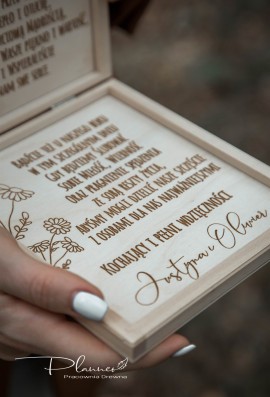 Pudełko prośba o błogosławieństwo