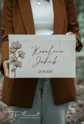 Skrzynka na koperty miłorząb