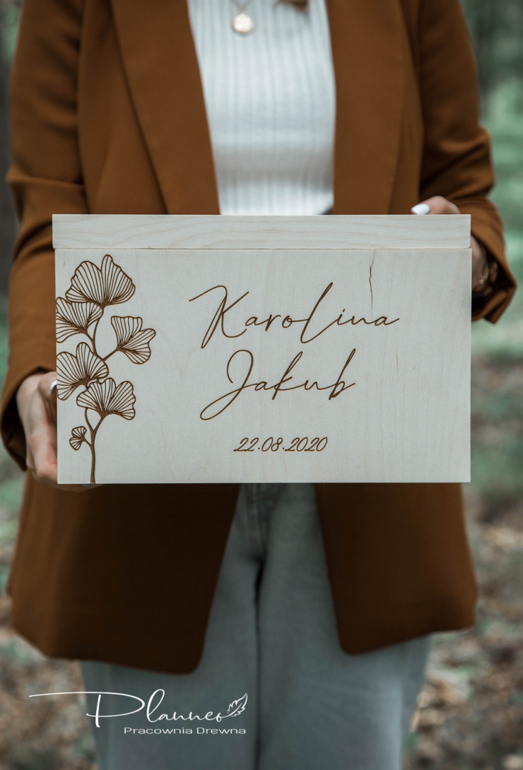 Skrzynka na koperty miłorząb