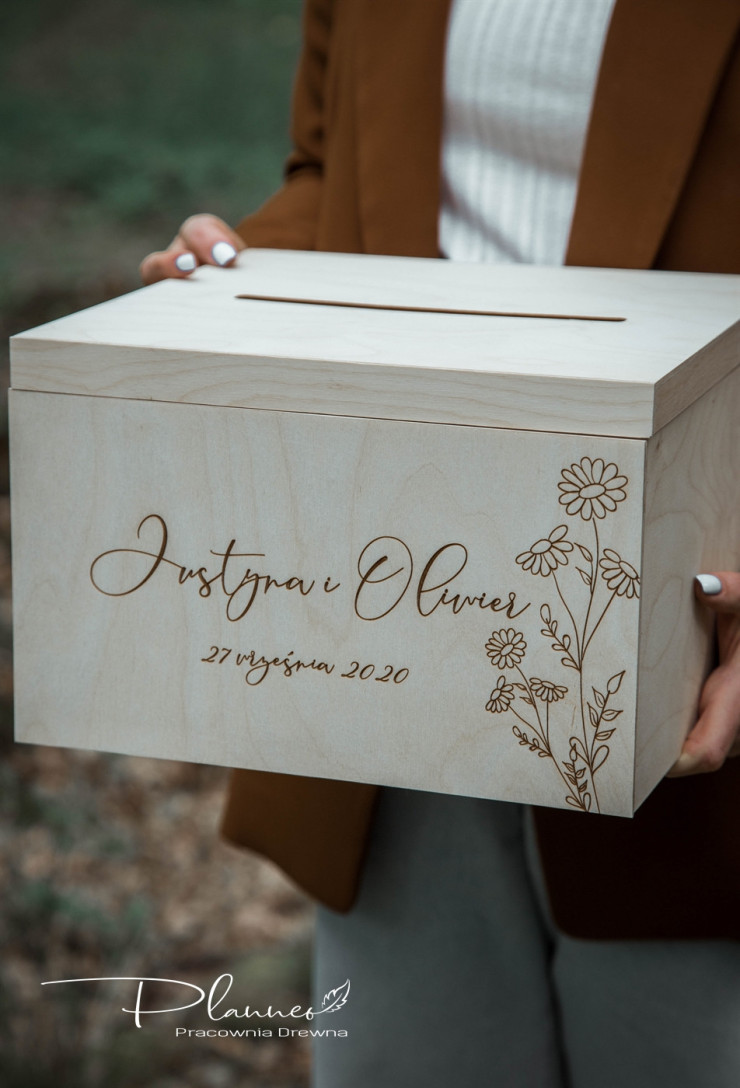 Skrzynka na koperty stokrotki