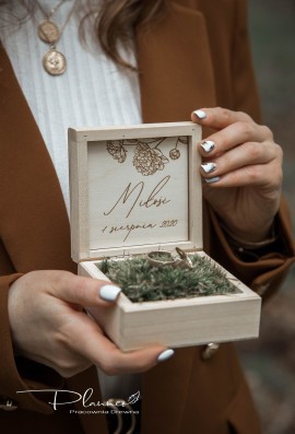 Pudełko na obrączki