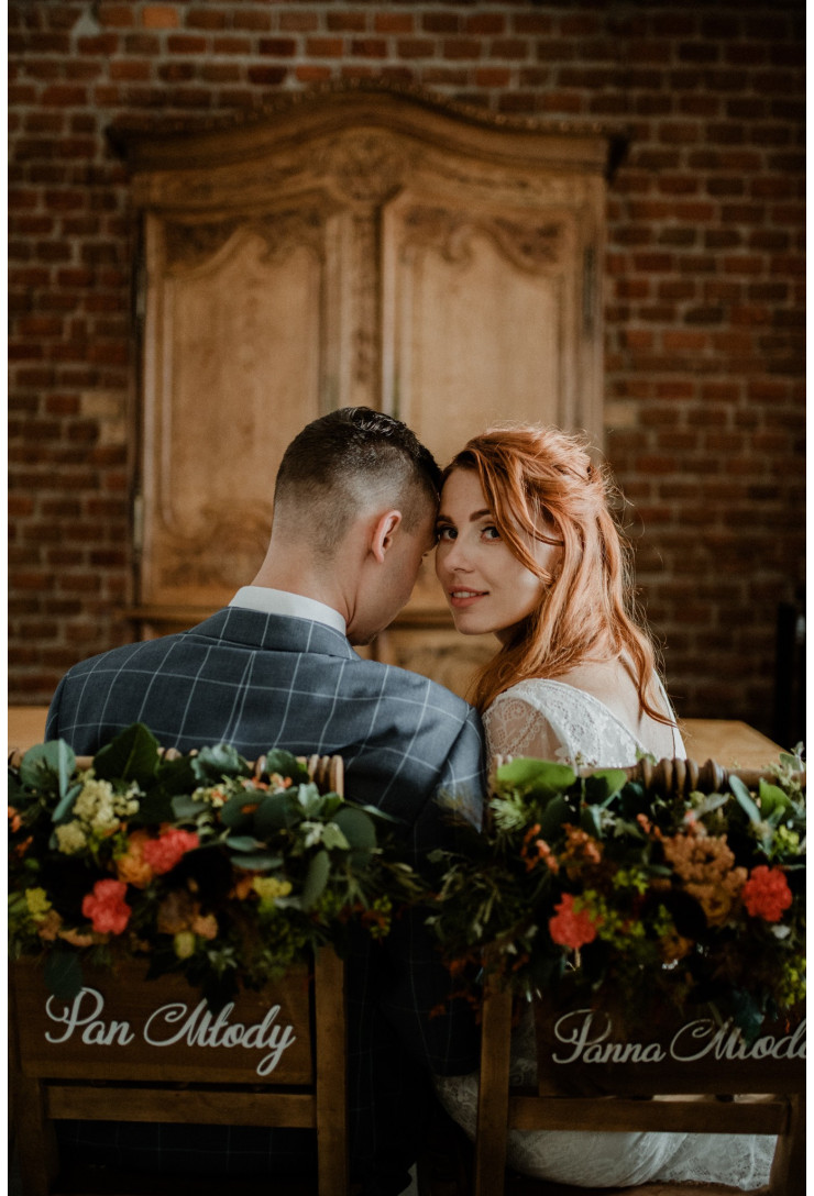 Tabliczki Pana Młoda z drewna