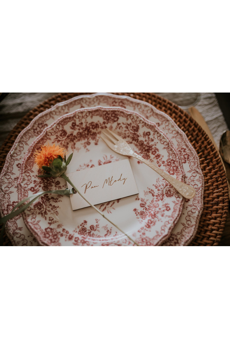 Winietka grawerowana