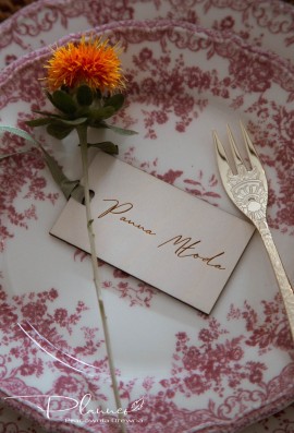 Winietka grawerowana ślubna