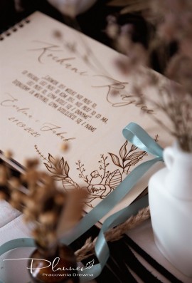 Grawerowany album dla rodziców