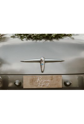 Tablica rejestracyjna rustykalna