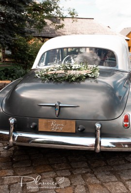 Tablica rejestracyjna drewniana