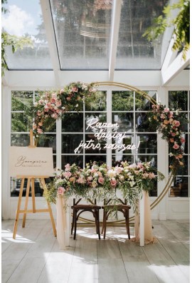 Tablica powitalna weselna