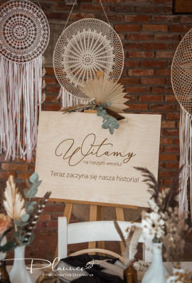 Tablica powitalna Witamy