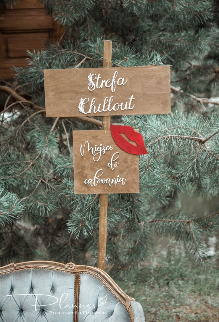 Drogowskaz miejsce do całowania