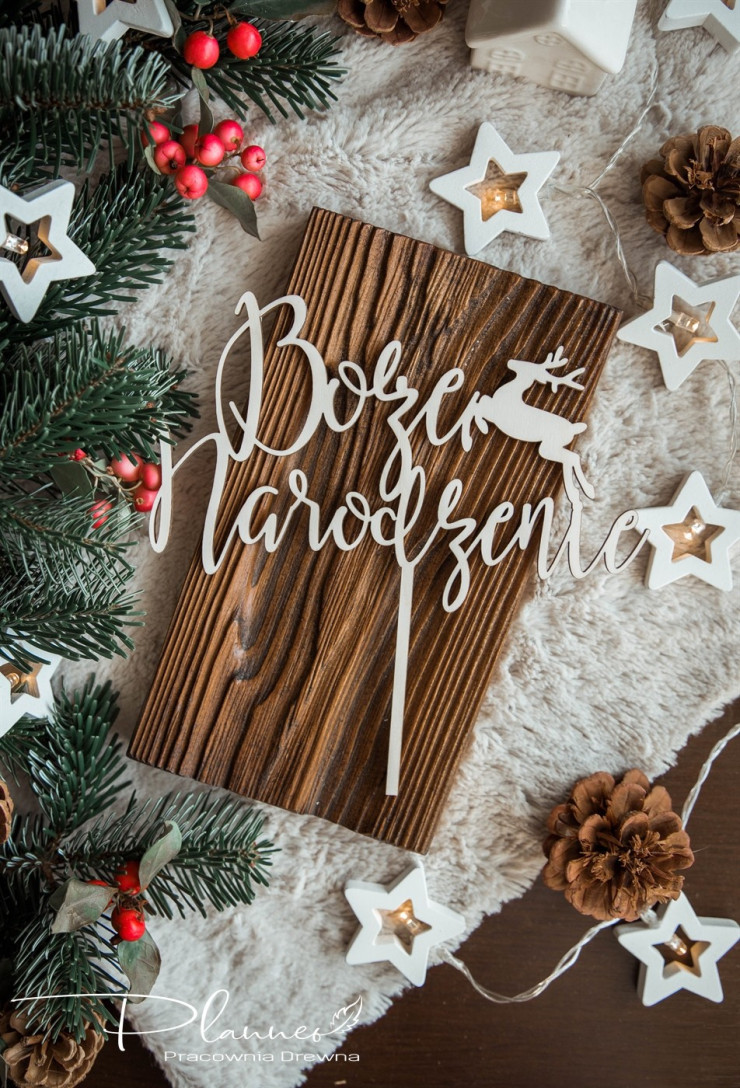 Topper Boże Narodzenie