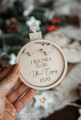 Bombki z gwiazdą betlejemską