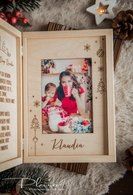 Drewniana pamiątka dla dziadków