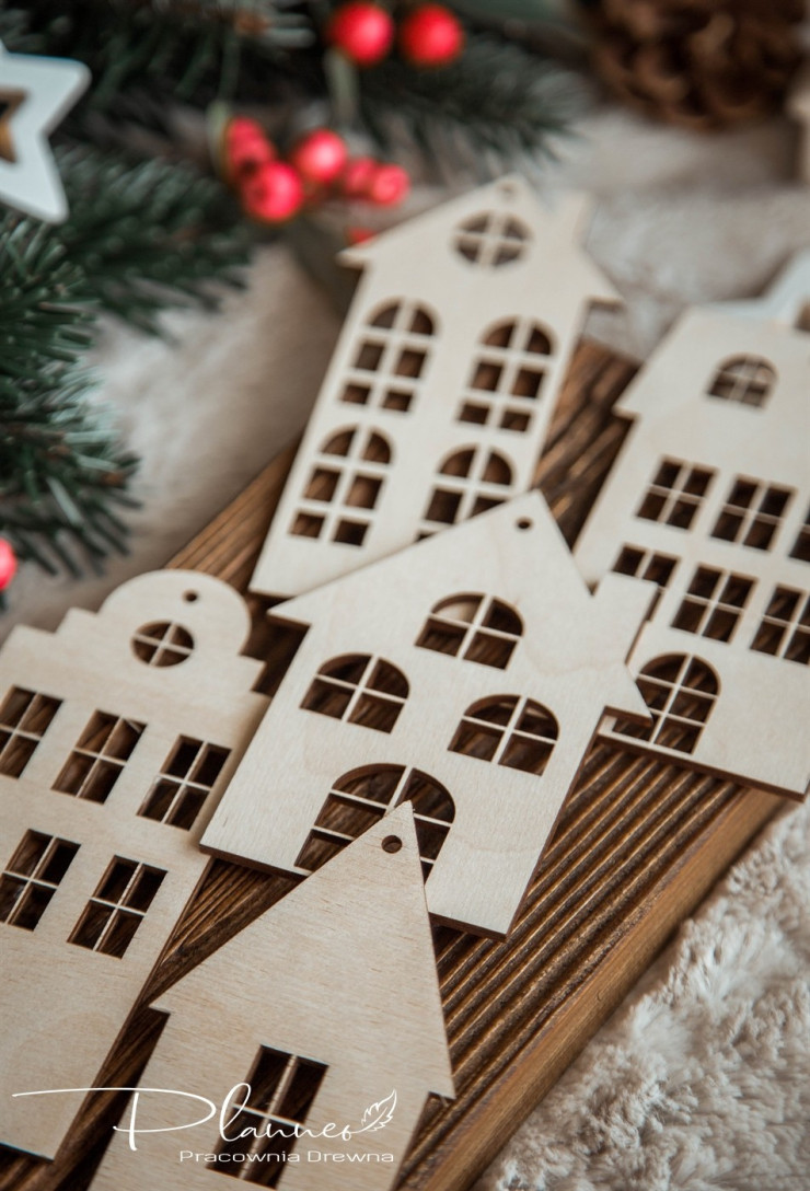 Domki z drewna komplet