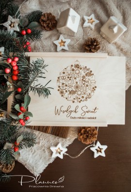 Świąteczne pudełko na zdjęcia