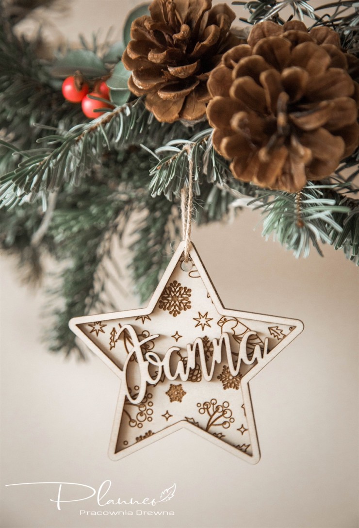 Gwiazdki grawerowane