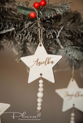 Gwiazdka drewniana