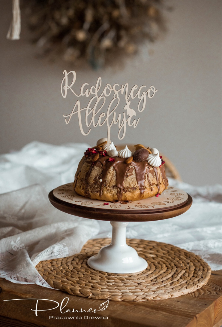 Topper radosnego Alleluja