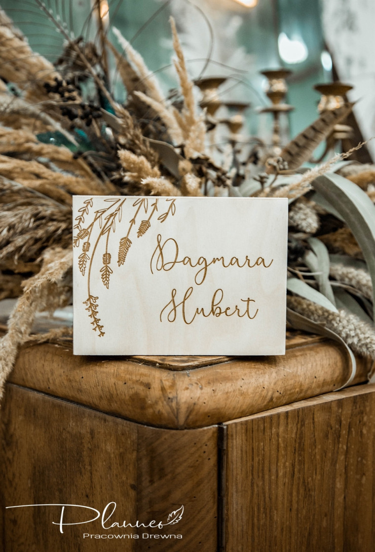 Pudełko na obrączki lawenda