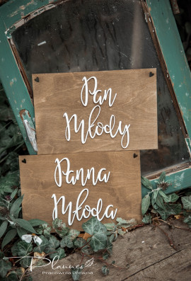 Tabliczki na krzesła