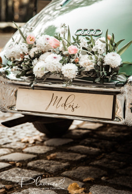 Tablica rejestracyjna Miłość