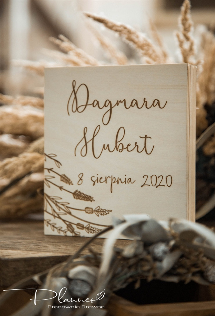 Pudełko prośba o błogosławieństwo grawer