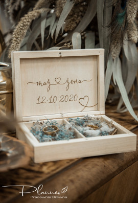 Pudełko na obrączki