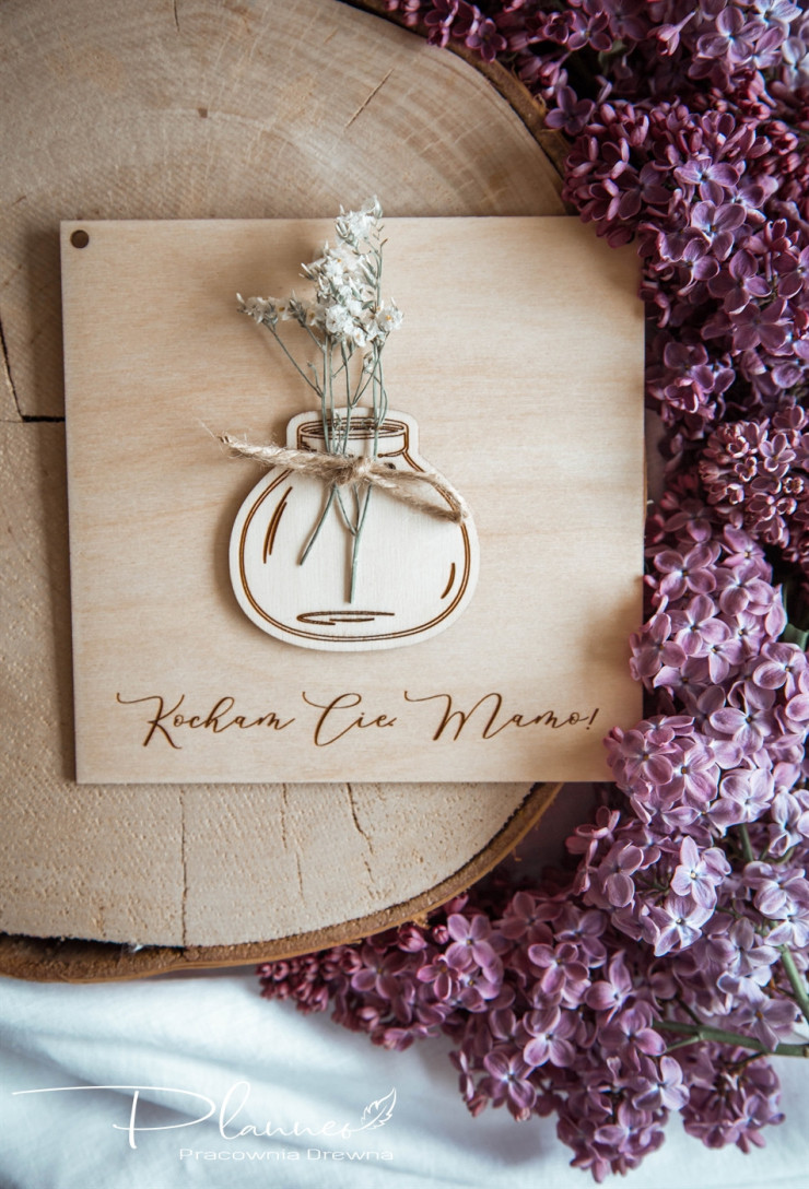 Obraz kwiatki w naczyniach średni