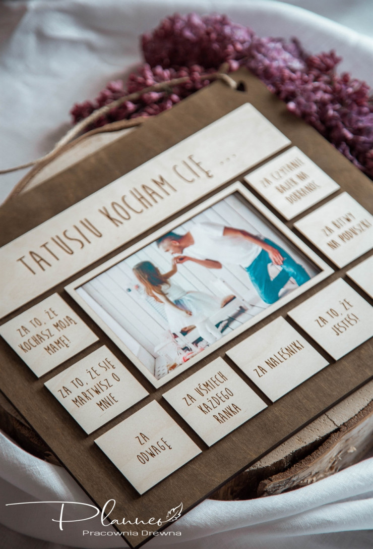 Obraz Kocham Cię Tato za...