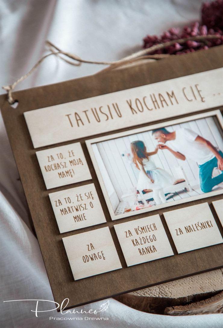 Obraz Kocham Cię Tato za...