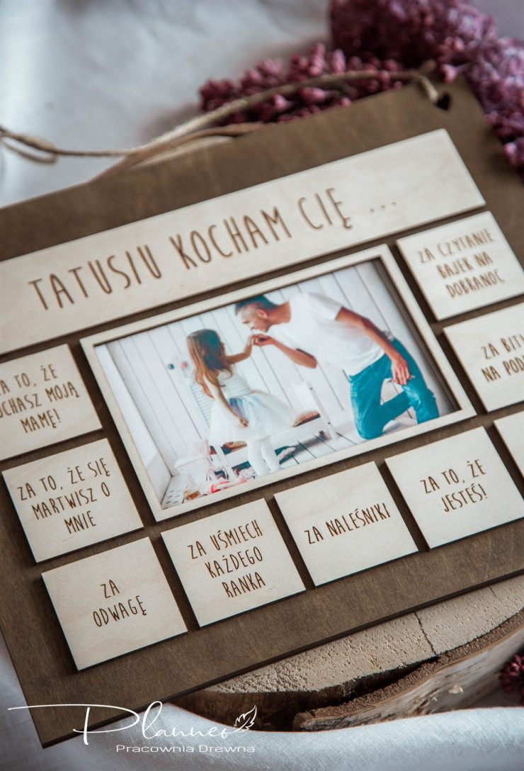 Obraz Kocham Cię Tato za...