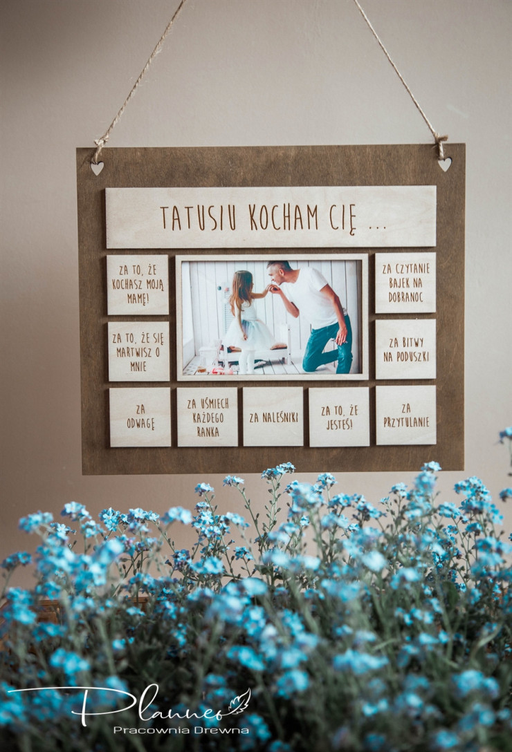 Obraz Kocham Cię Tato za...