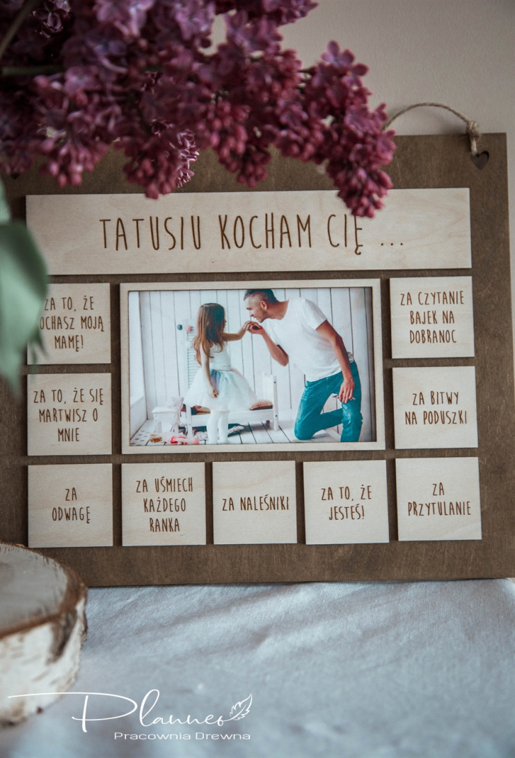 Obraz Kocham Cię Tato za...