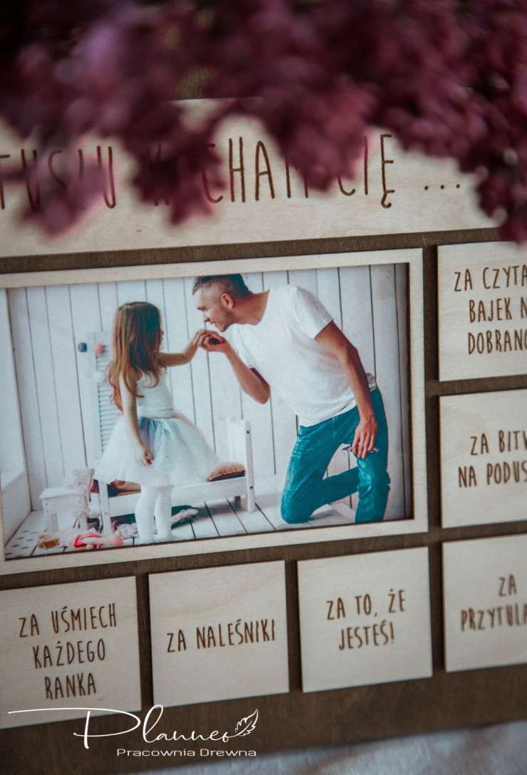 Obraz Kocham Cię Tato za...