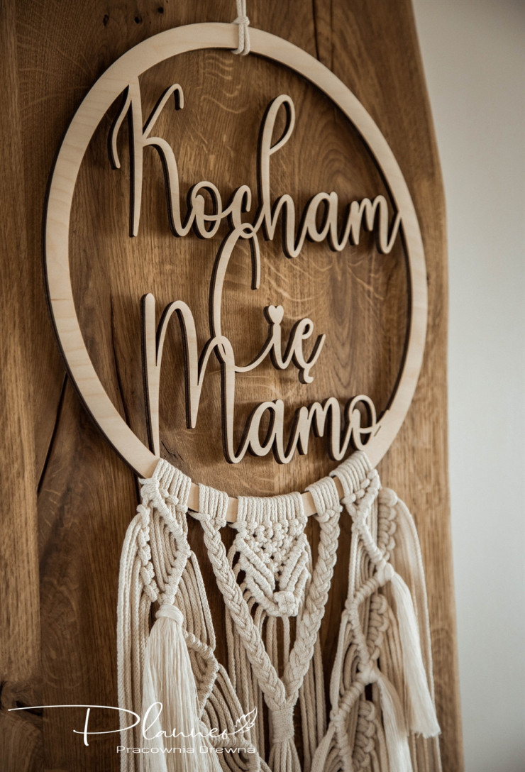 Obręcz Kocham Cię Mamo