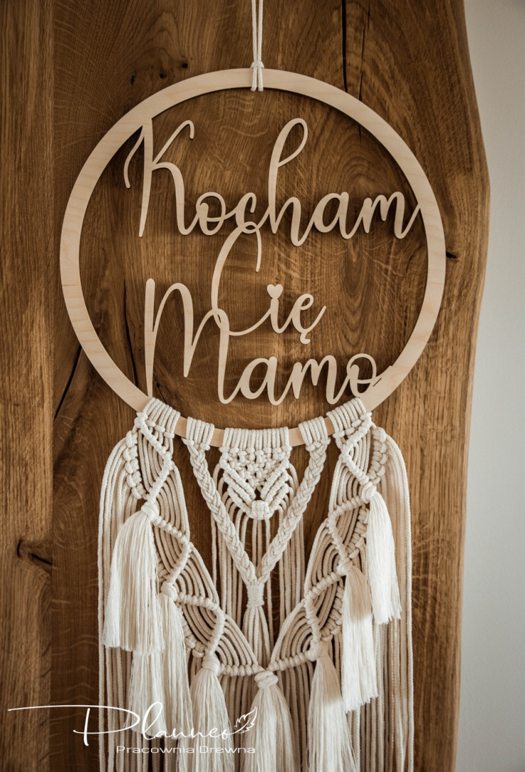 Obręcz Kocham Cię Mamo