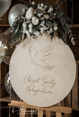 Koło Chrzest Święty tablica