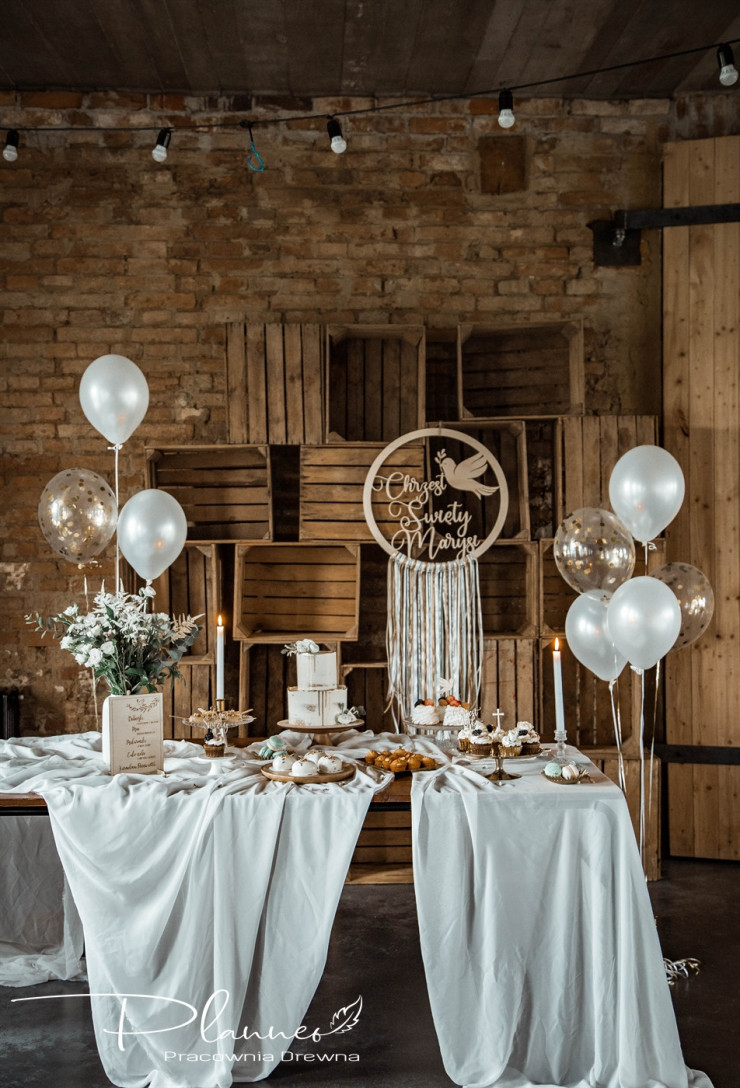 Koło drewniane Chrzest Święty