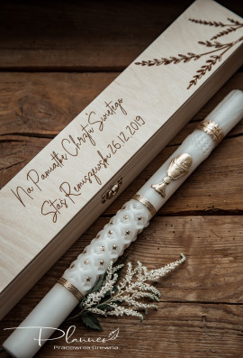 Pudełko na świecę