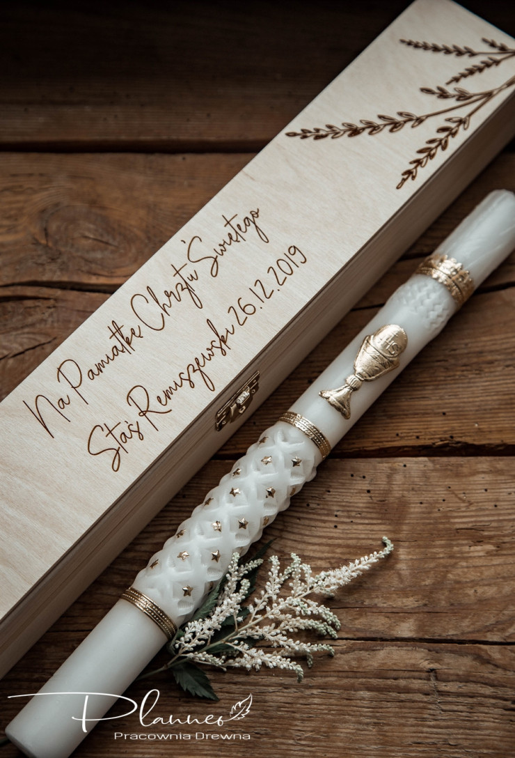 Pudełko na świecę