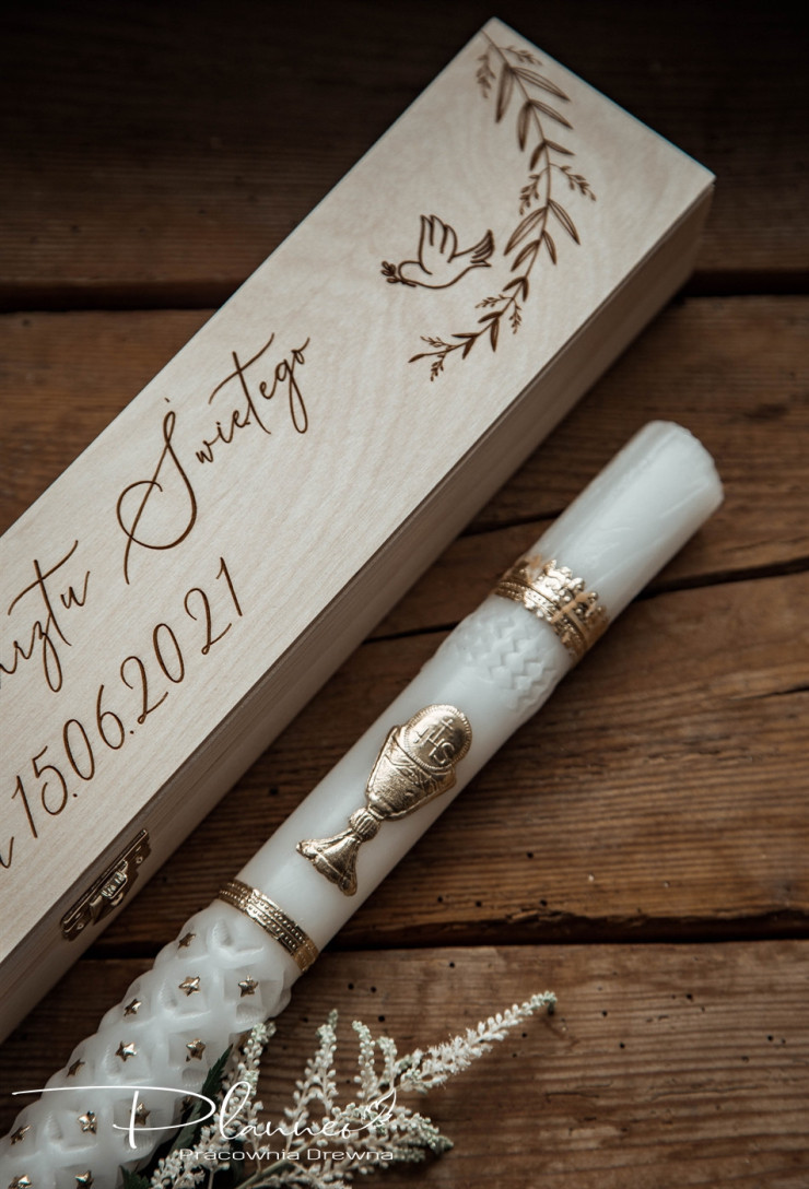 Pudełko na świecę