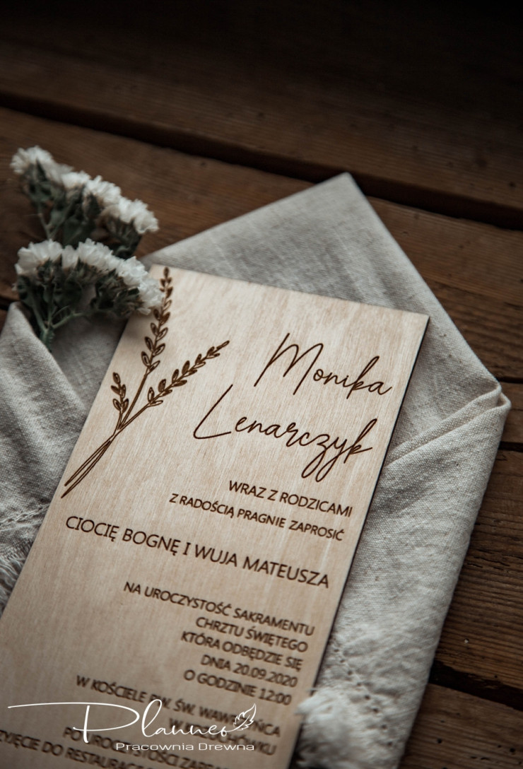 Zaproszenie na Chrzest