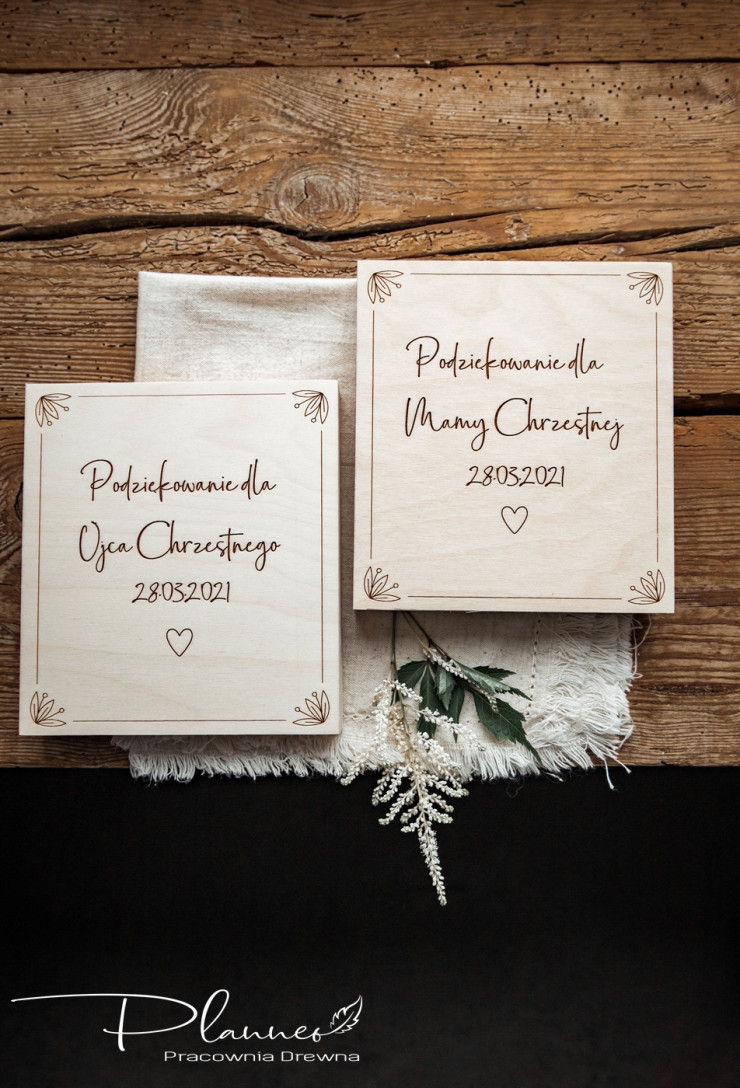 Pamiątka dla Chrzestnych