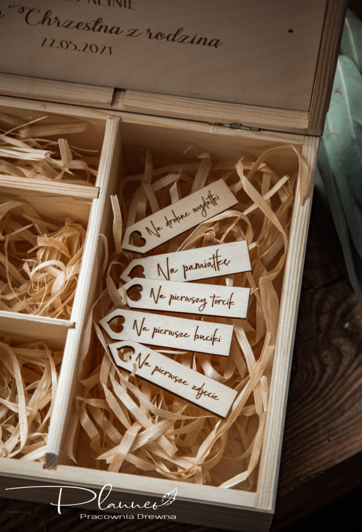 Szkatułka na moje pierwsze pamiątki