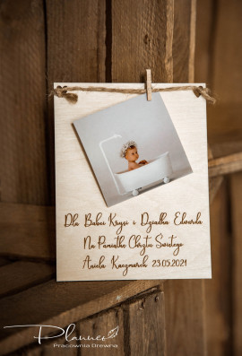 Tabliczka podziękowanie dla gości