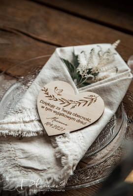 Podziękowania na Chrzest Święty